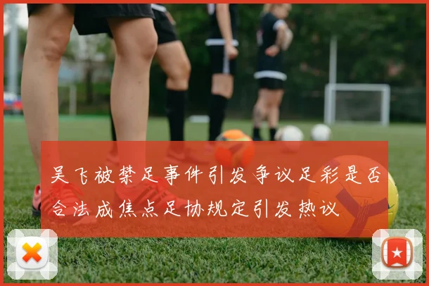 吴飞被禁足事件引发争议足彩是否合法成焦点足协规定引发热议